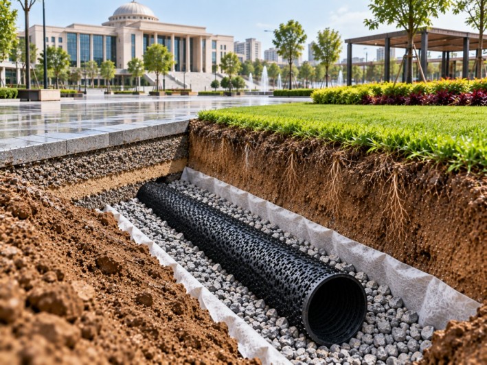 Government and public infrastructure drainage solutions
