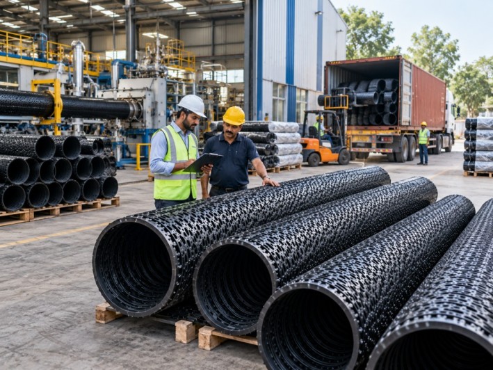 Drainage pipe manufacturing and infrastructure solutions