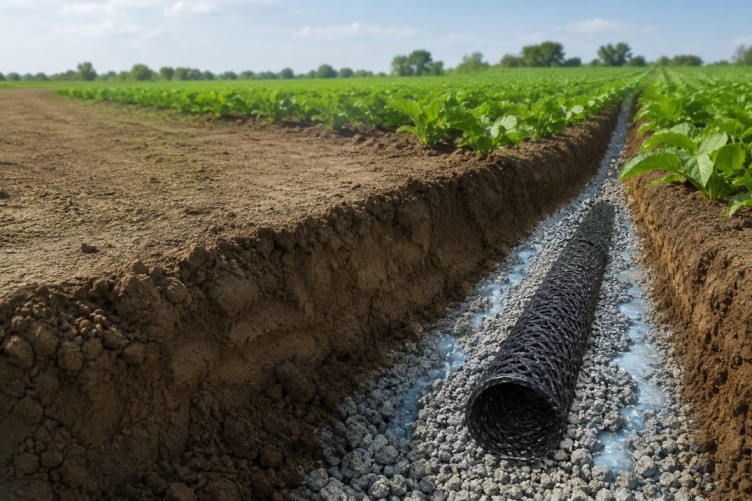 Agriculture Drainage Pipe for agricultural land