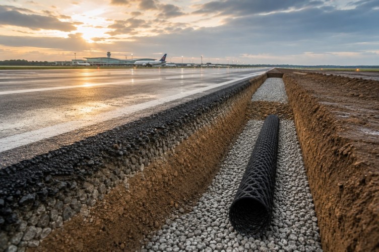 Airport Drainage Pipe Manufacturer and Supplier in India - SSD Pipes